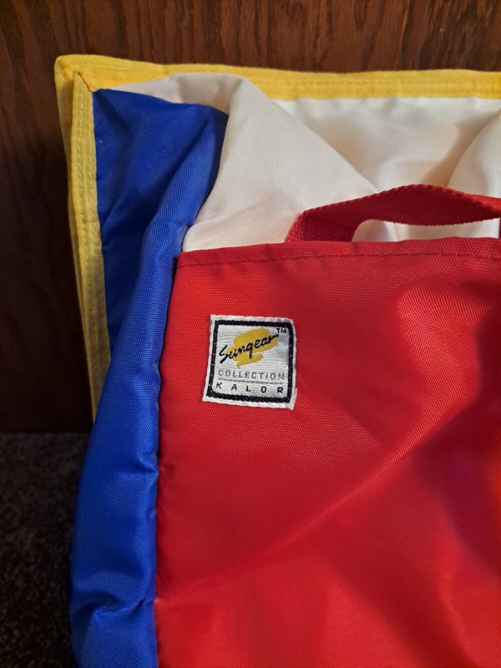 Vintage Retro Sungear Collection Kalor 80's Colorblock Unopened Picnic Set - Picture 3 of 14